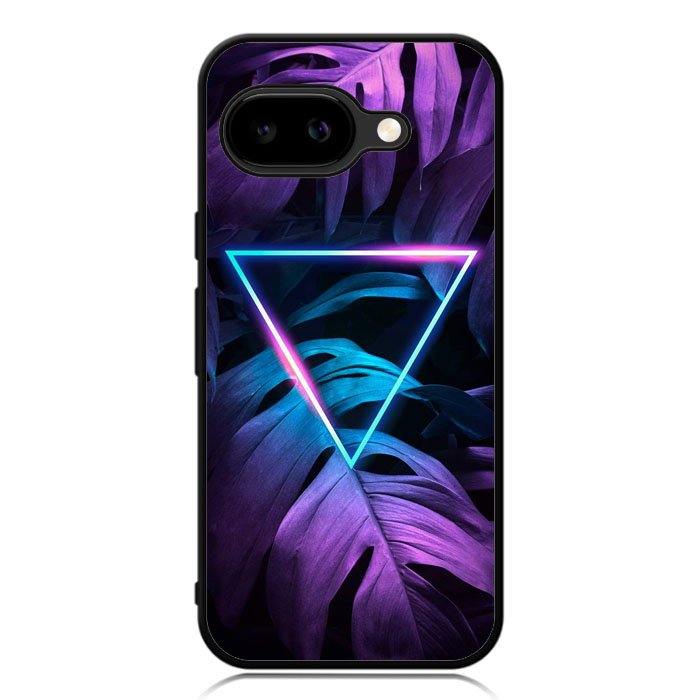 Neon Triangle Monstera Z8001 Google Pixel 9A Case
