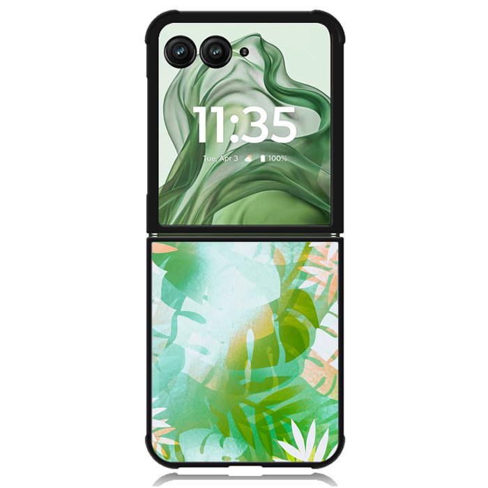 monstera Z8002 Motorola Moto Razr+ Plus 2024/2025 Case, Motorola Razr 50 Ultra/50s Ultra Case