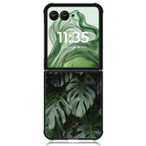 monstera Z8003 Motorola Moto Razr+ Plus 2024/2025 Case, Motorola Razr 50 Ultra/50s Ultra Case