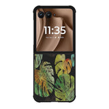 monstera tropical Z8004 Motorola Moto RAZR Plus 2025 Case