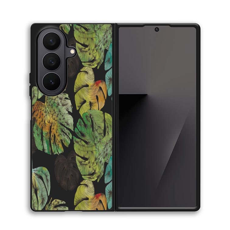 monstera tropical Z8004 Samsung Galaxy Z Fold 7 Case