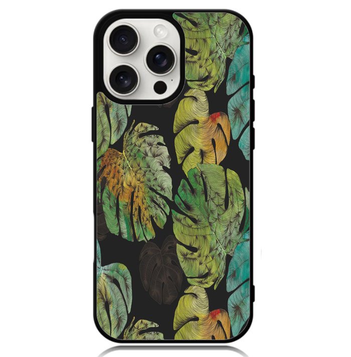 monstera tropical Z8004 iPhone 16 Pro Max Case