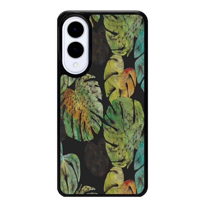 monstera tropical Z8004 Samsung Galaxy S25 Edge Case