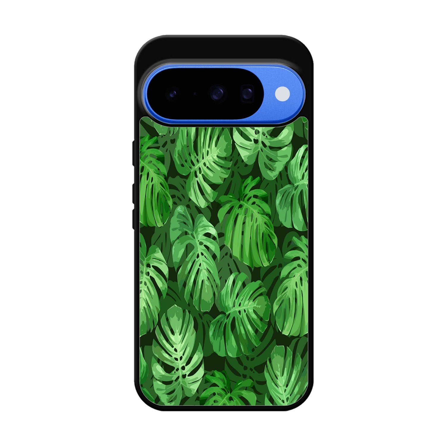 monstera leaves seamless tropical Z8005 Google Pixel 10 Case