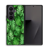 monstera leaves seamless tropical Z8005 Samsung Galaxy Z Fold 7 Case