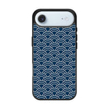 Japanese Gold Cloud Wave Indigo Pattern Z8008 iPhone Air Case