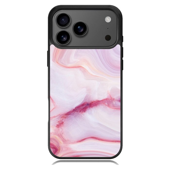 Abstract Watercolor Pink Splash Gold Glitter Z8010 iPhone 17 Pro Max Case