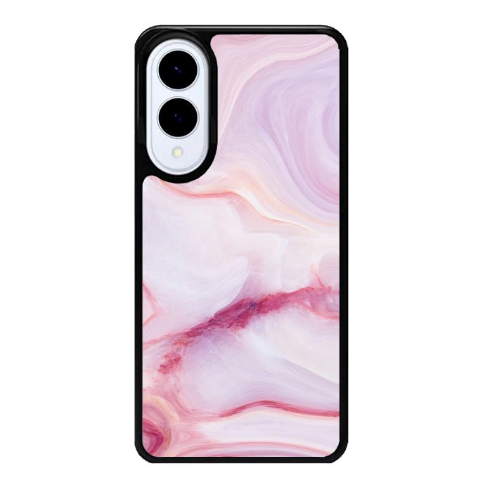 Abstract Watercolor Pink Splash Gold Glitter Z8010 Samsung Galaxy S25 Edge Case