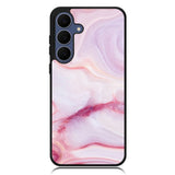 Abstract Watercolor Pink Splash Gold Glitter Z8010 Samsung Galaxy S25 FE Case