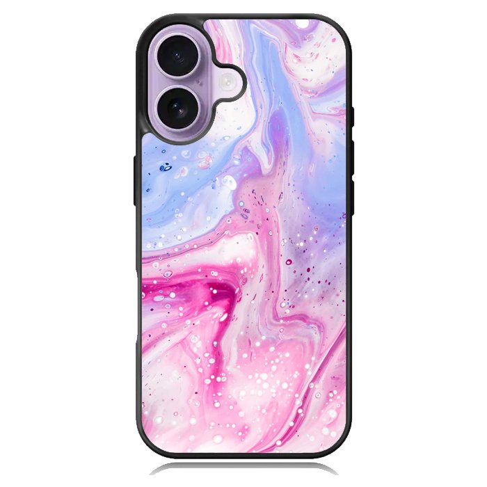 Watercolor Pink Splash Z8011 iPhone 17 Case