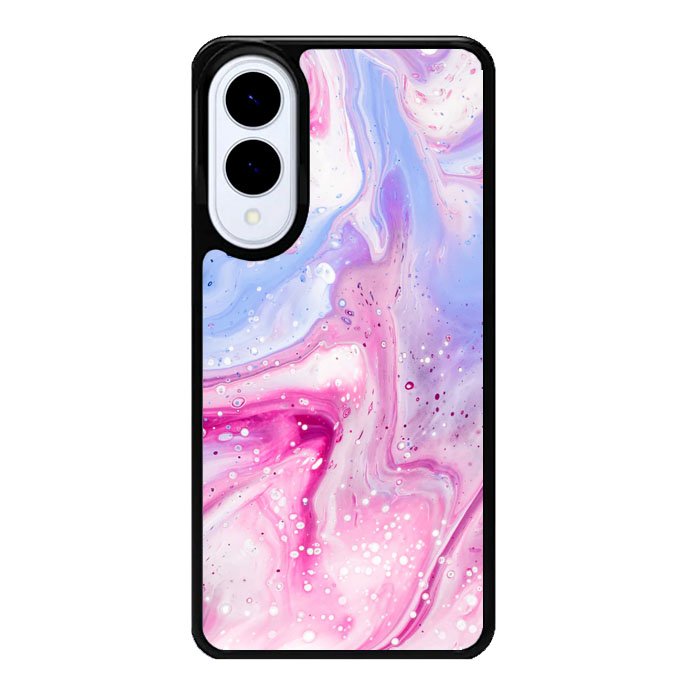 Watercolor Pink Splash Z8011 Samsung Galaxy S25 Edge Case