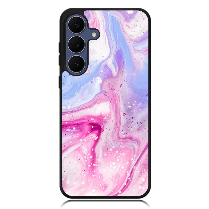 Watercolor Pink Splash Z8011 Samsung Galaxy S25 FE Case