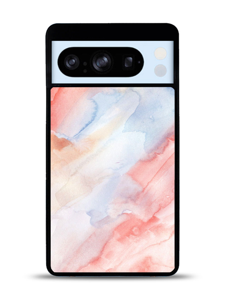 Marble Blue Pink Google Pixel 8 Pro Case FZ3393