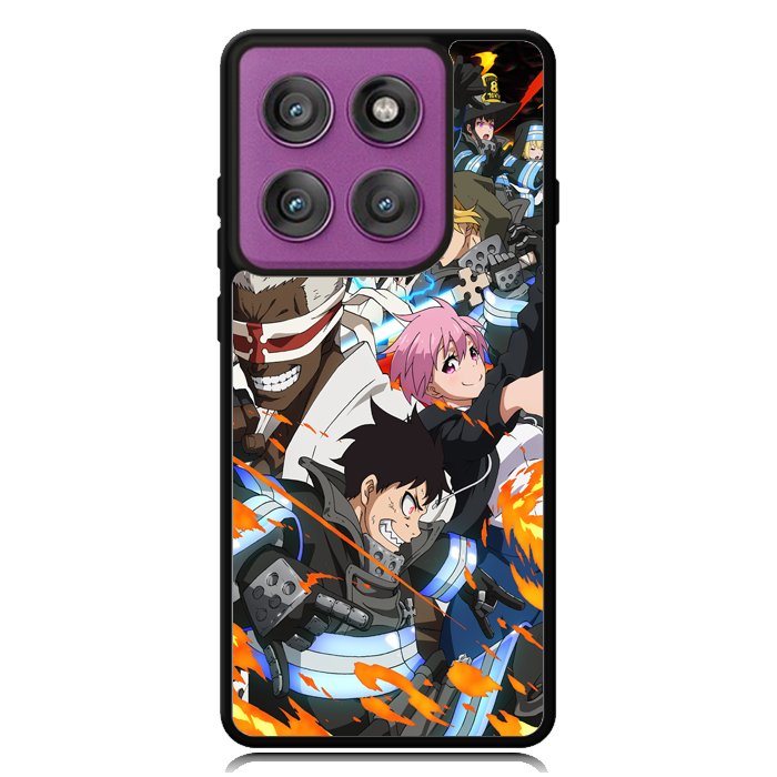 Enen No Shouboutai Z8022 Motorola Moto Edge 2025 | Moto Edge 60 Fusion | Moto Edge 60 Pro Case