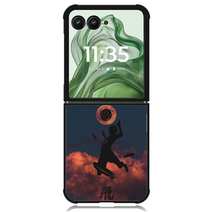 haikyuu  Z8031 Motorola Moto Razr+ Plus 2024/2025 Case, Motorola Razr 50 Ultra/50s Ultra Case