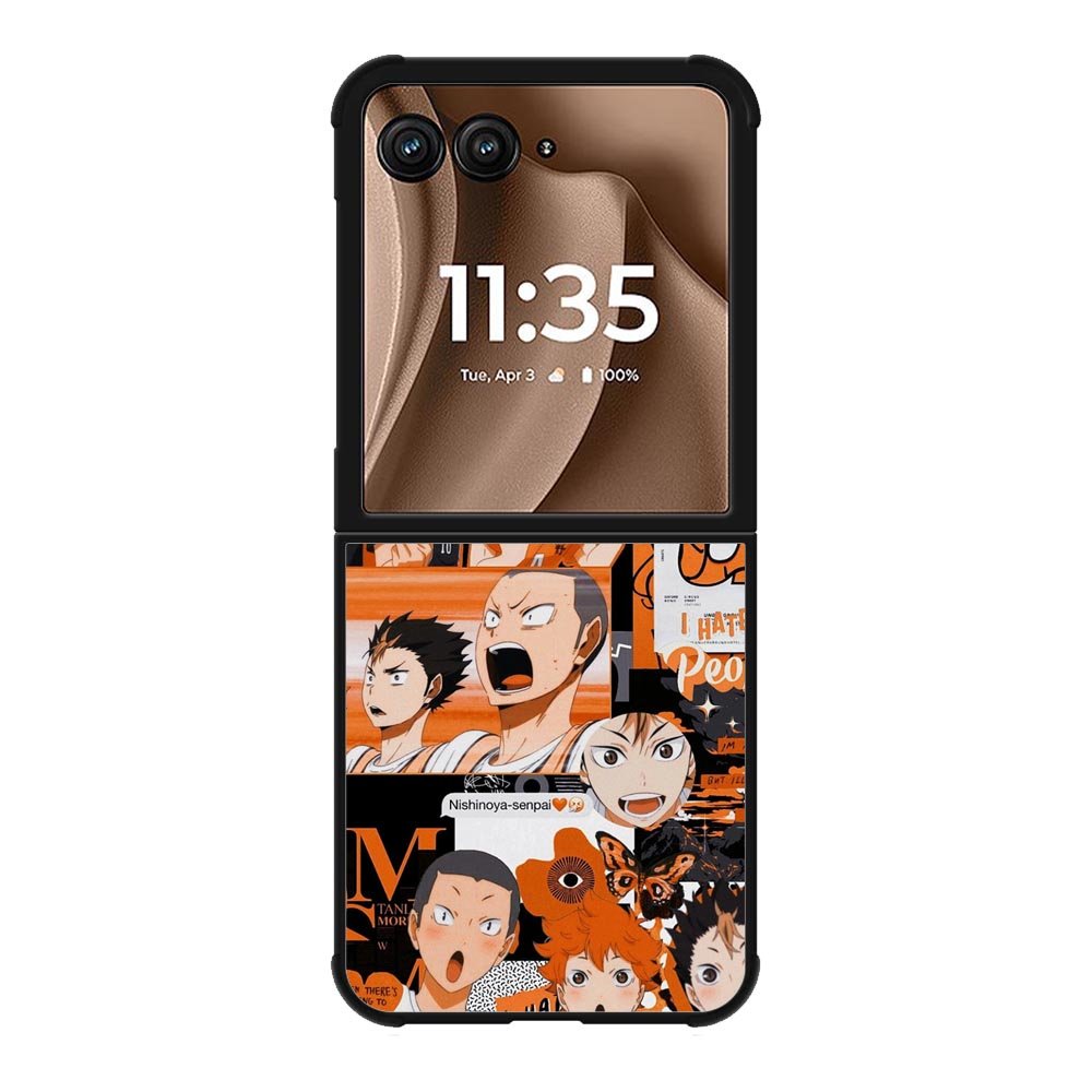 haikyuu pattern Z8032 Motorola Moto RAZR Plus 2025 Case