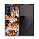 haikyuu pattern Z8032 Samsung Galaxy Z Fold 7 Case