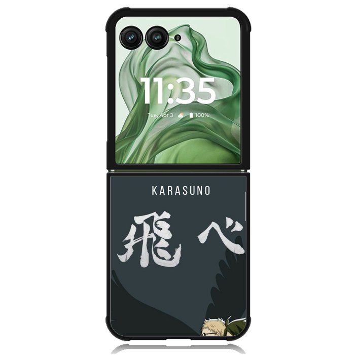 haikyuu karasuno Z8033 Motorola Moto Razr+ Plus 2024/2025 Case, Motorola Razr 50 Ultra/50s Ultra Case