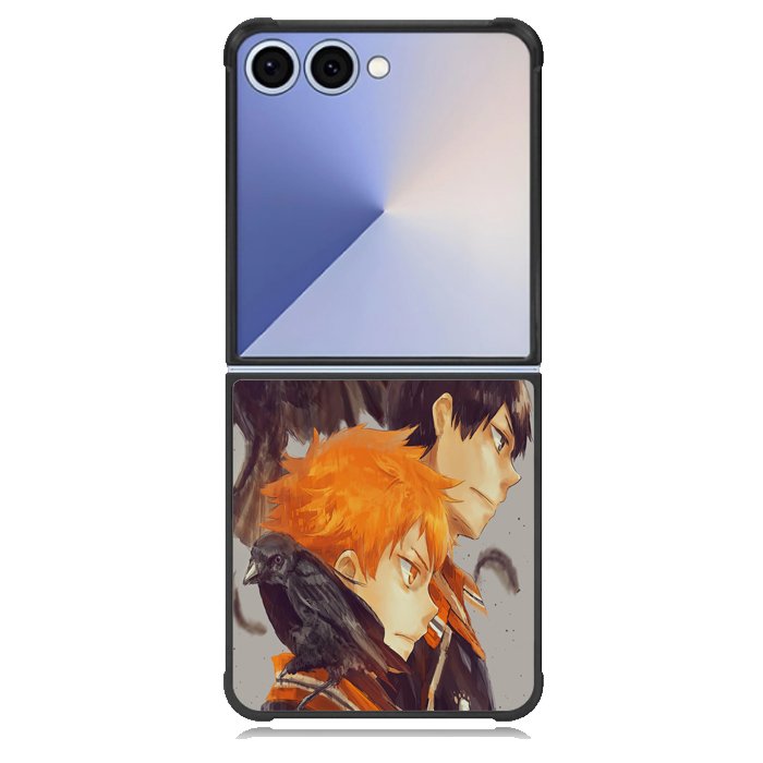 haikyuu hinata and kageyama Z8035 Samsung Galaxy Z Flip 7 Case