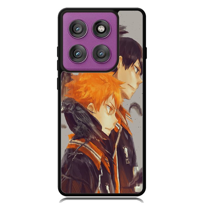 haikyuu hinata and kageyama Z8035 Motorola Moto Edge 2025 | Moto Edge 60 Fusion | Moto Edge 60 Pro Case