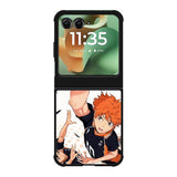 haikyuu hinata and kageyama Z8036 Motorola Moto RAZR 2025 Case