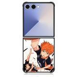 haikyuu hinata and kageyama Z8036 Samsung Galaxy Z Flip 7 Case