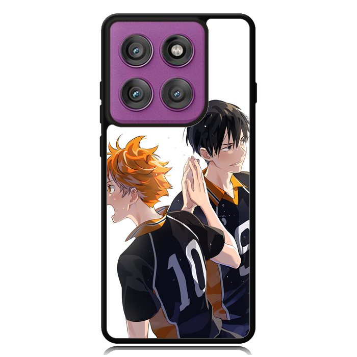 haikyuu hinata and kageyama Z8037 Motorola Moto Edge 2025 | Moto Edge 60 Fusion | Moto Edge 60 Pro Case