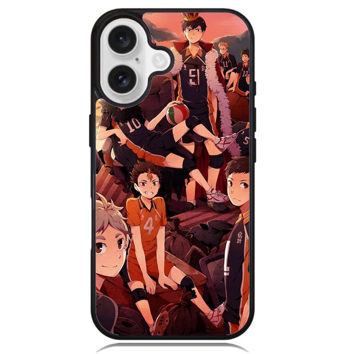 haikyuu team karasuno Z8038 iPhone 16 Case
