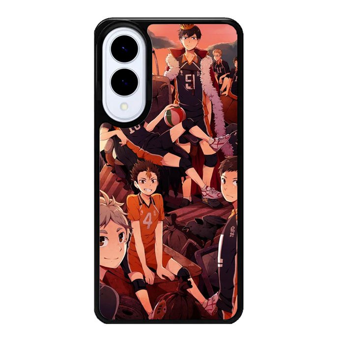 haikyuu team karasuno Z8038 Samsung Galaxy S25 Edge Case