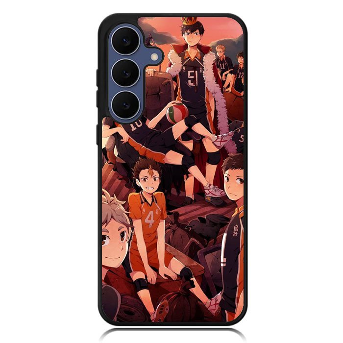 haikyuu team karasuno Z8038 Samsung Galaxy S25 FE Case
