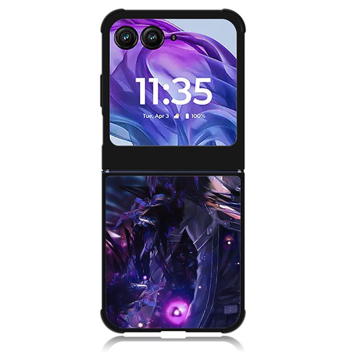 sword art online kirito 1st Motorola Moto Razr 2024 , Moto Razr 50 Case