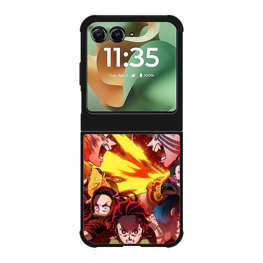 kimetsu no yaiba infinity train Z8045 Motorola Moto RAZR 2025 Case