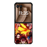 kimetsu no yaiba infinity train Z8045 Motorola Moto RAZR Plus 2025 Case