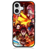 kimetsu no yaiba infinity train Z8045 iPhone 16 Plus Case