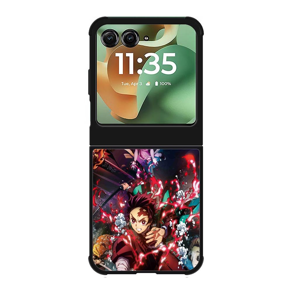 kimetsu no yaiba infinity train Z8046 Motorola Moto RAZR 2025 Case