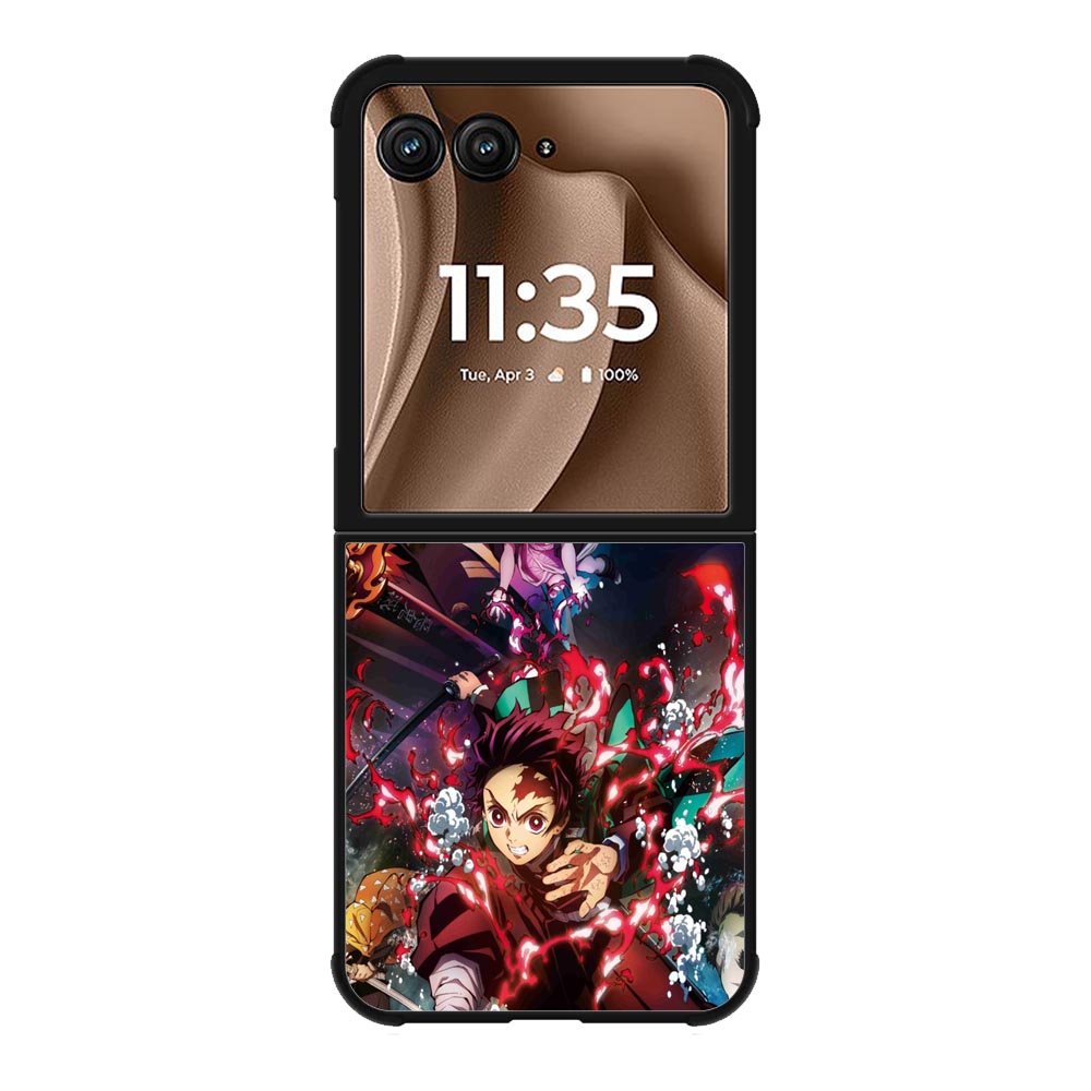 kimetsu no yaiba infinity train Z8046 Motorola Moto RAZR Plus 2025 Case
