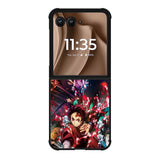 kimetsu no yaiba infinity train Z8046 Motorola Moto RAZR Plus 2025 Case