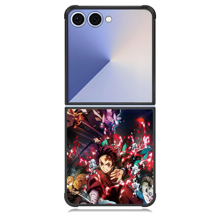 kimetsu no yaiba infinity train Z8046 Samsung Galaxy Z Flip 7 Case