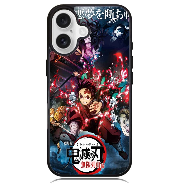 kimetsu no yaiba infinity train Z8046 iPhone 16 Case