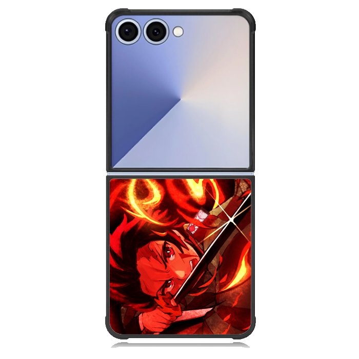 kimetsu no yaiba tanjiro Z8047 Samsung Galaxy Z Flip 7 Case