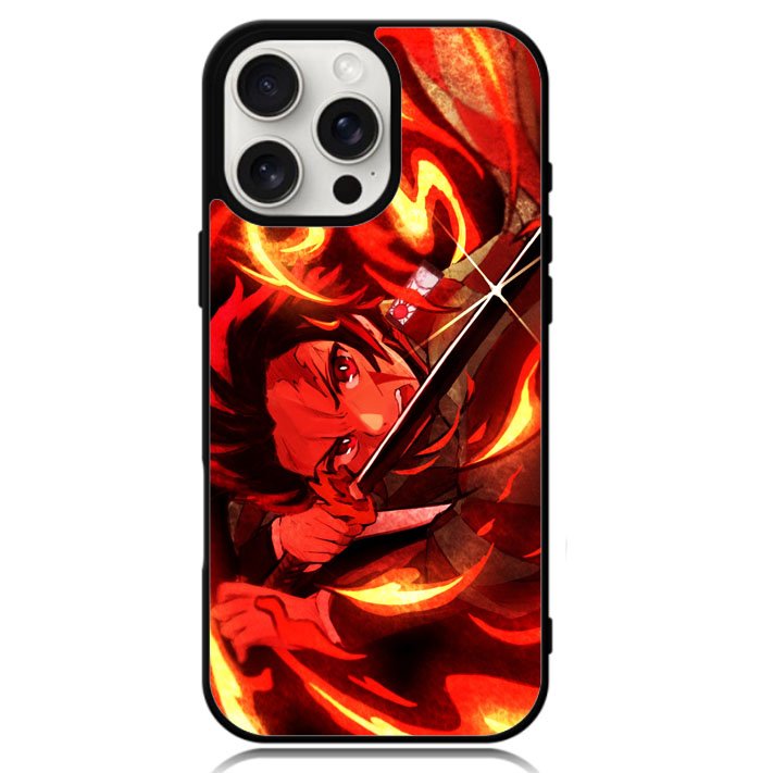 kimetsu no yaiba tanjiro Z8047 iPhone 16 Pro Max Case