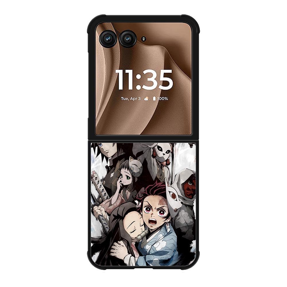 kimetsu no yaiba Z8049 Motorola Moto RAZR Plus 2025 Case