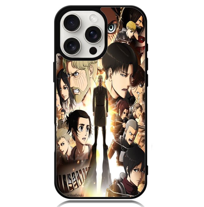 attack on titan final season Z8050 iPhone 16 Pro Max Case