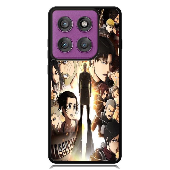 attack on titan final season Z8050 Motorola Moto Edge 2025 | Moto Edge 60 Fusion | Moto Edge 60 Pro Case