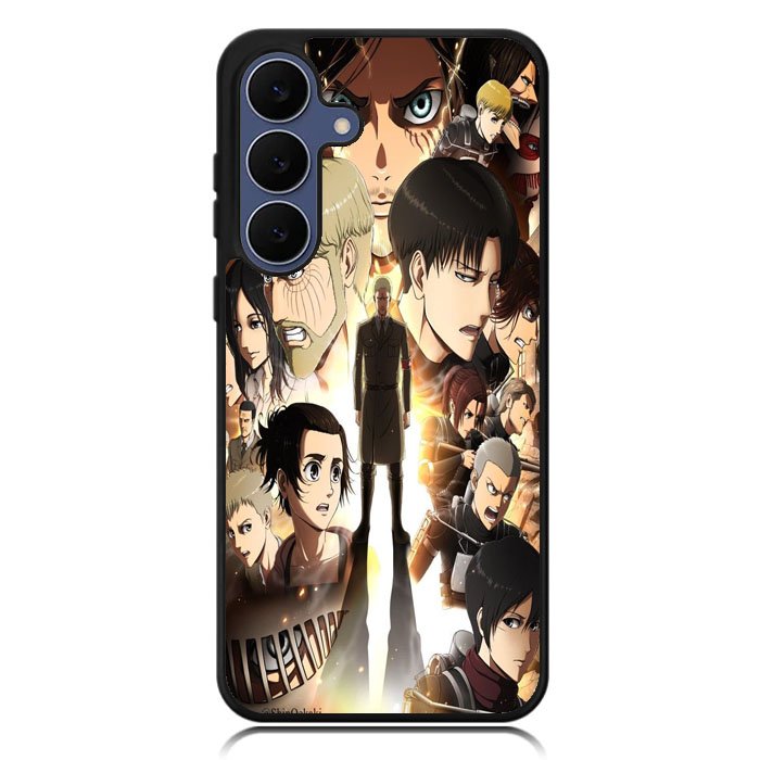 attack on titan final season Z8050 Samsung Galaxy S25 FE Case