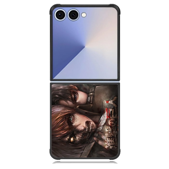 attack on titan Z8051 Samsung Galaxy Z Flip 7 Case