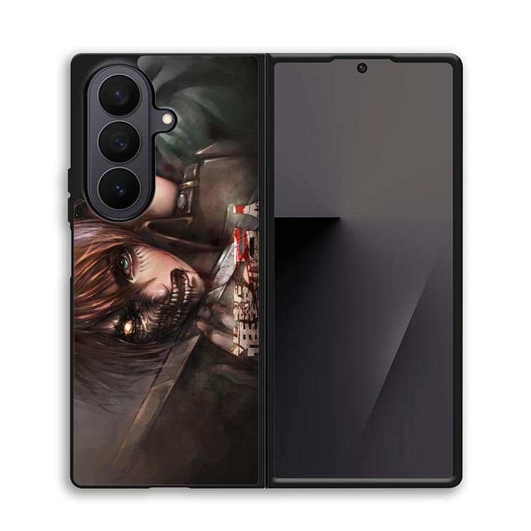 attack on titan Z8051 Samsung Galaxy Z Fold 7 Case