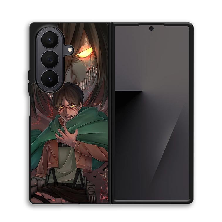 attack on titan eren Z8052 Samsung Galaxy Z Fold 7 Case