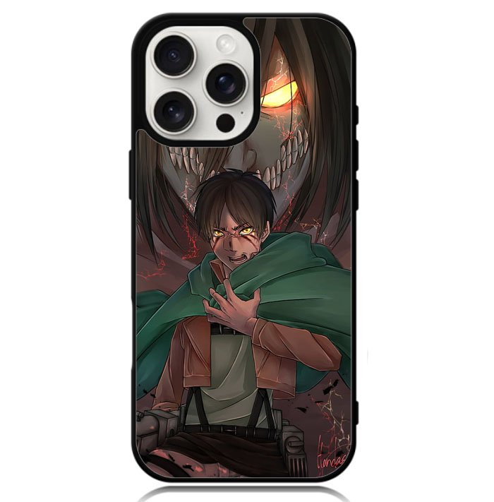 attack on titan eren Z8052 iPhone 16 Pro Max Case