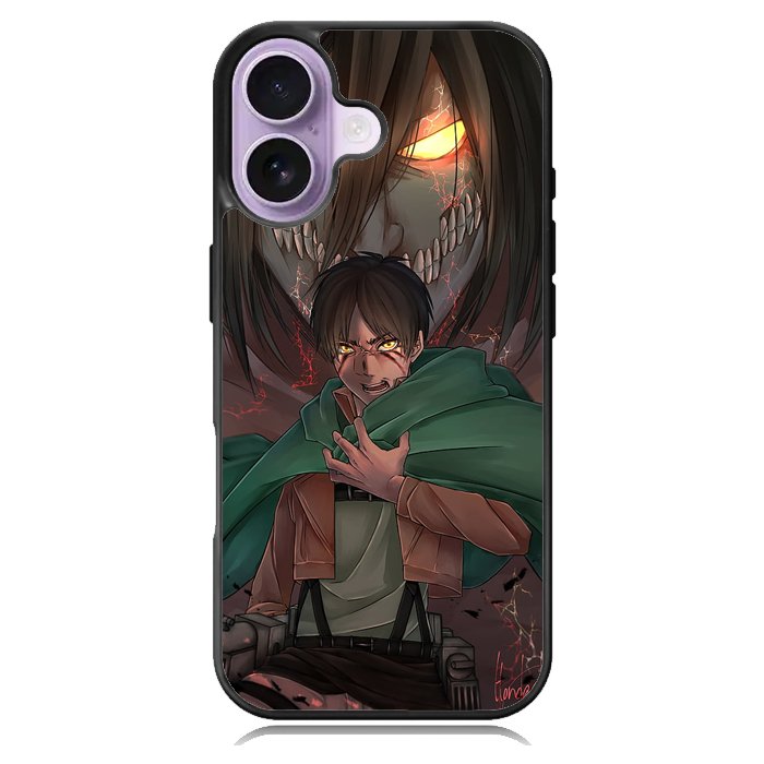 attack on titan eren Z8052 iPhone 17 Case